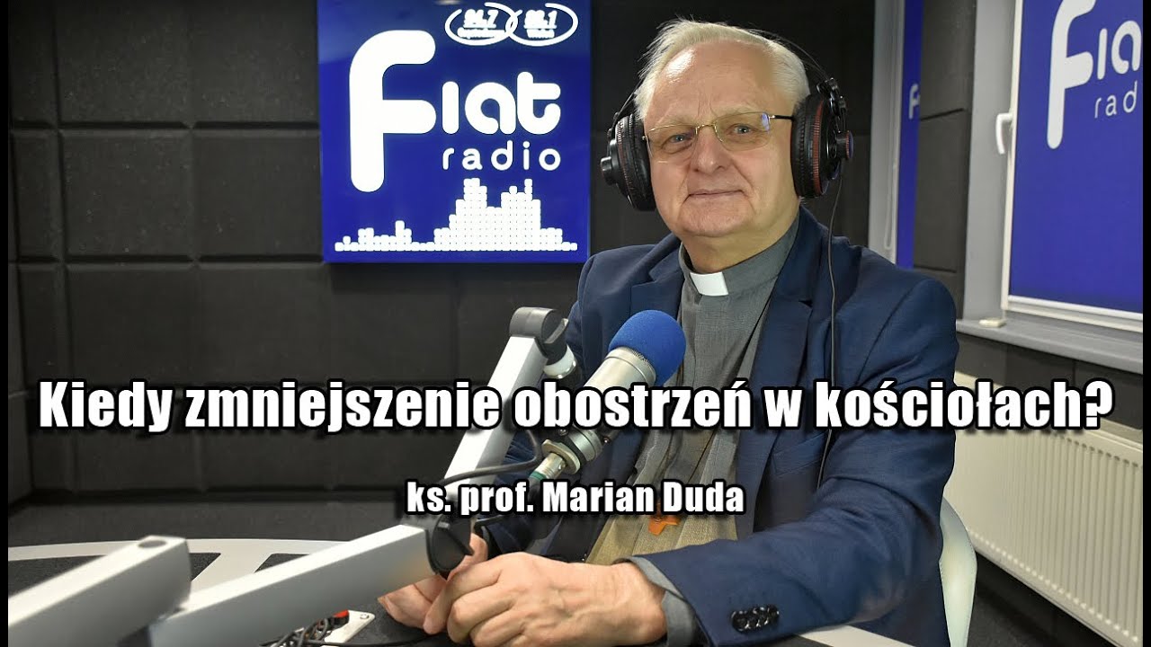 Kiedy zmniejszenie obostrzeń w kościołach? - ks. prof. Marian Duda "W SAMO POŁUDNIE"