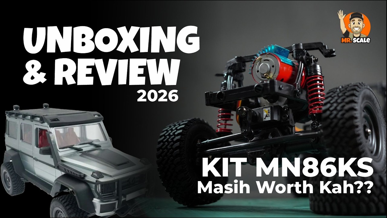UNBOXING MN86KS: Kit RC Paling Asik Buat Dioprek!