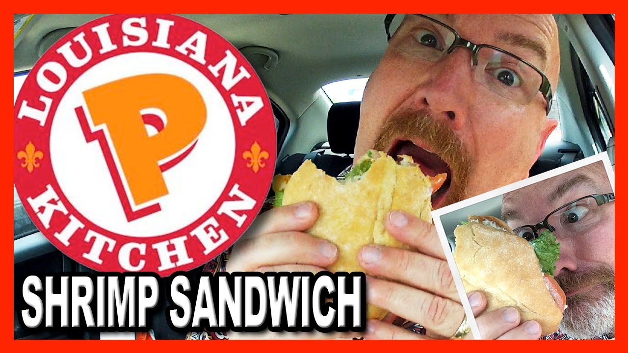 ♥ Popeyes Louisiana Kitchen ♥ Обзор комбо сэндвича с креветками