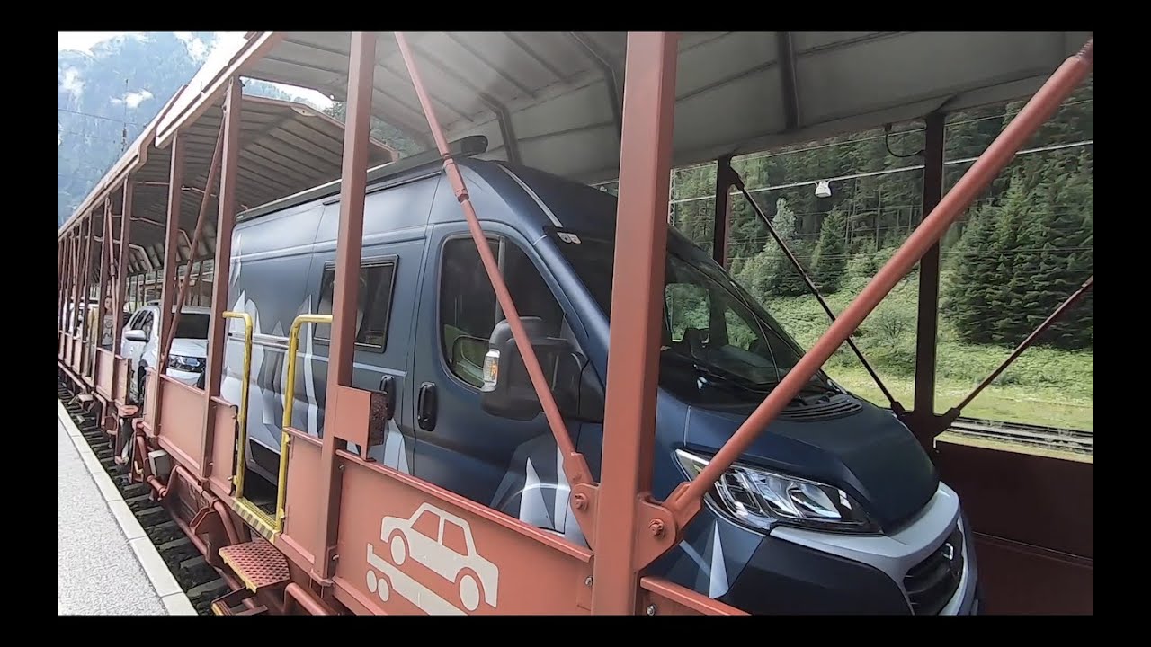 Autoschleuse Tauernbahn von B&ouml;ckstein nach Mallnitz