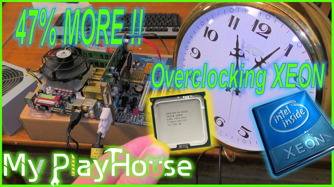 Overclocking Intel Xeon E5420 and X5450 in 775 socket  - 325