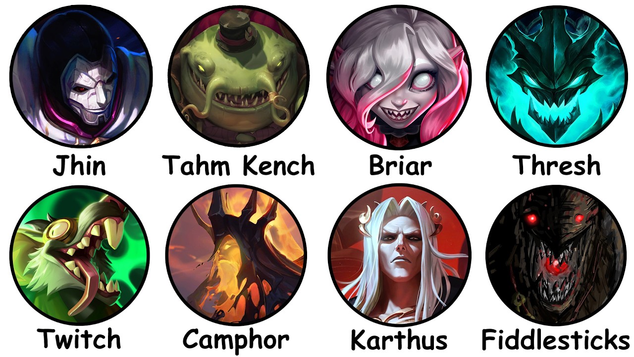 Самые ужасающие персонажи в истории League of Legends: разбор