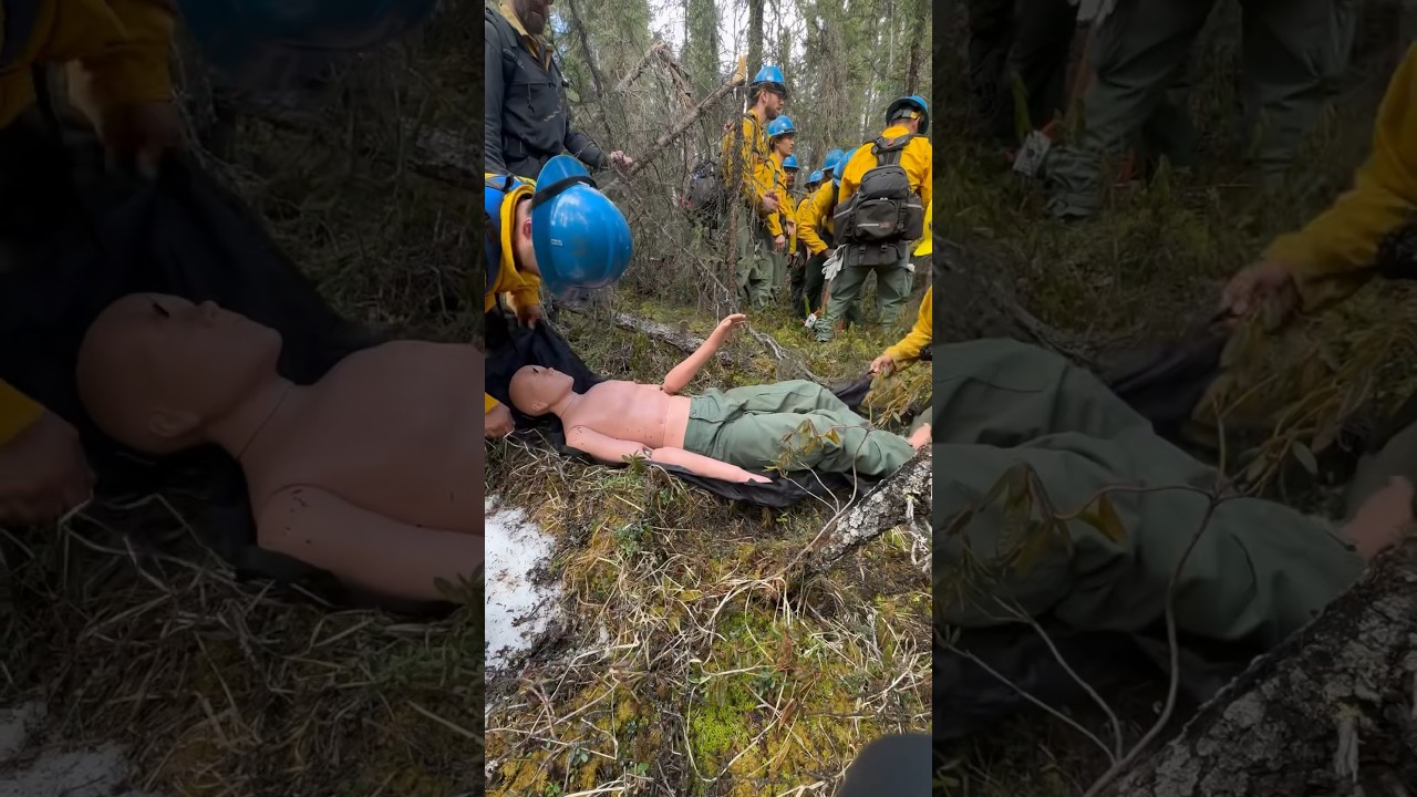 Patient Extraction Scenario at Alaska Division of Forestry & Fire Protection Intermediate Academy.