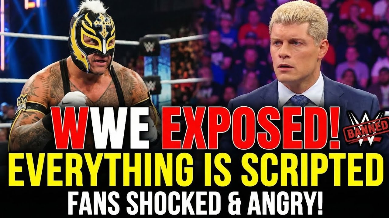 WWE EXPOSED! 😱 Rey Mysterio vs Cody Rhodes SCRIPT LEAKED?