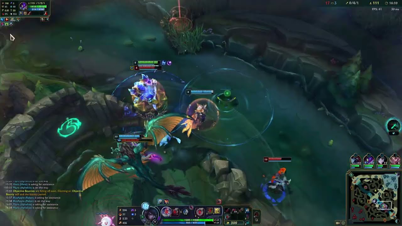 Aphelios rakan vs xayah something