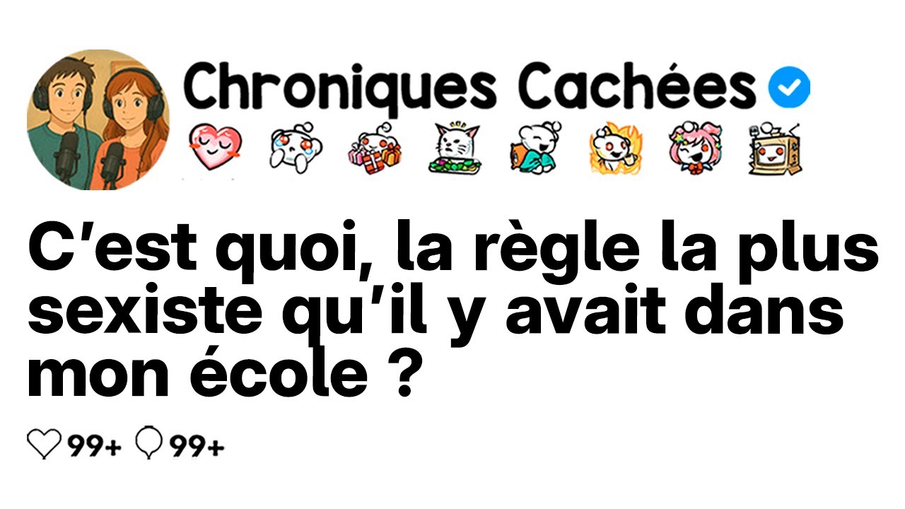 [COMPLET] Quelle était la règle la plus sexiste dans ton école ?