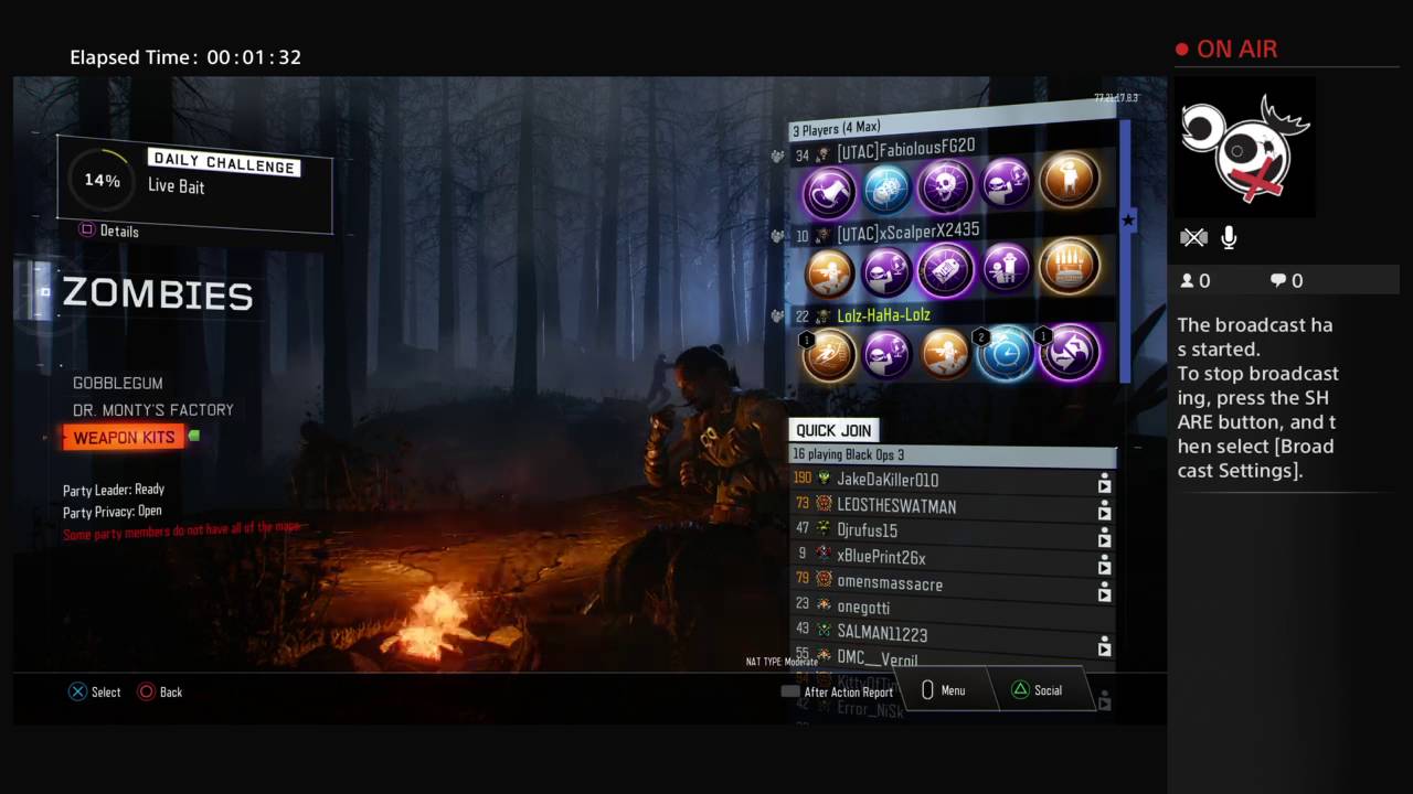 Lolz-HaHa-Lolz's Live PS4 Broadcast