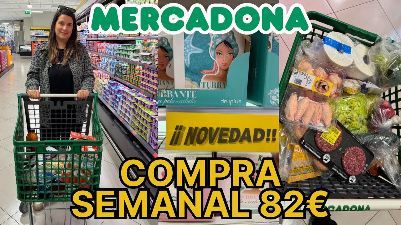 ¡MI COMPRA en MERCADONA con NOVEDADES!