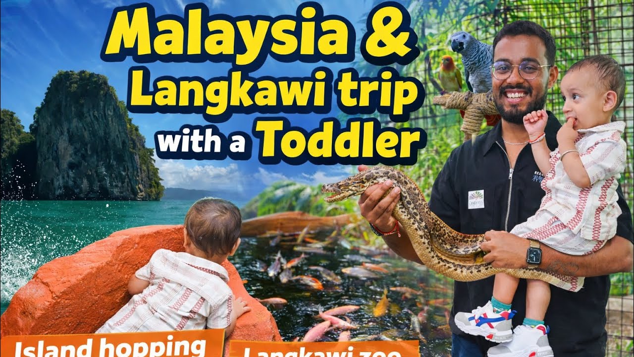 Malaysia & Langkawi Trip with a Toddler 🇲🇾 | Island Hopping, Zoo & Snake Encounter | Episode 8