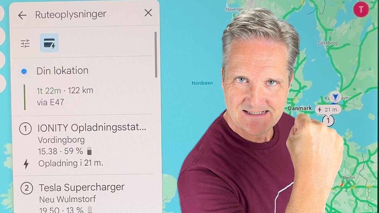 Udnyt din elbils Google navigation optimalt (Volvo, Renault, Polestar m.fl.)