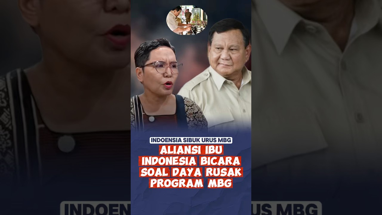 Aliansi Ibu Indonesia Bicara Daya Rusak MBG #pemerintah #mbg
