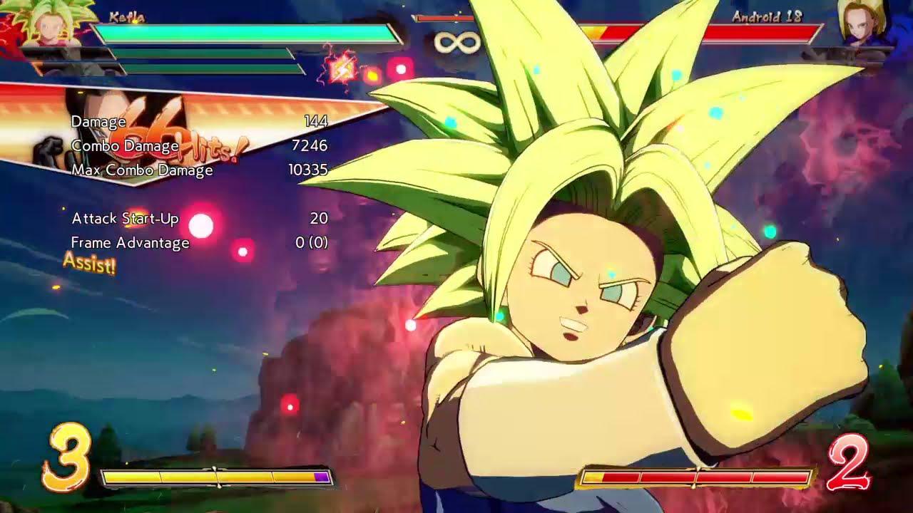 Dbfz S3.5 - Kefla 0 bar ToD combo