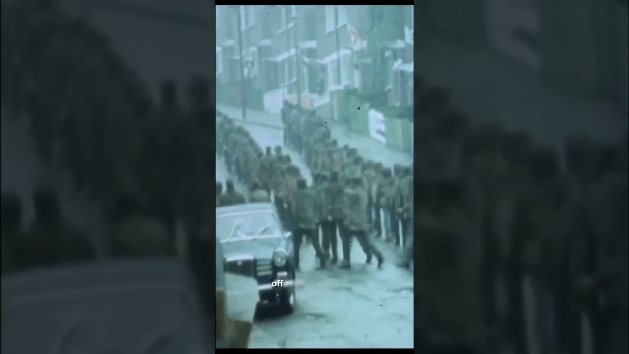 Belfast Troubles: Violence, Barbed Wire, and Fear #shorts