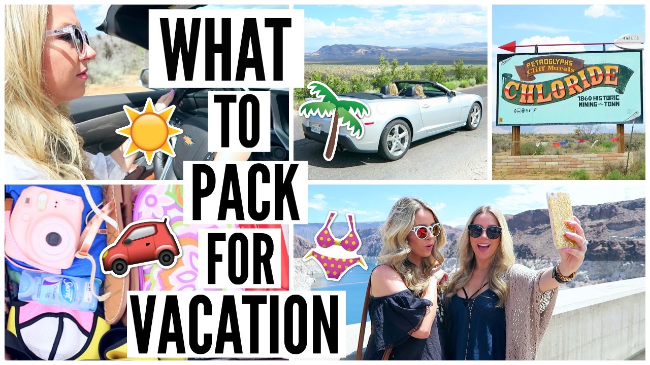 What to Pack for Vacation!