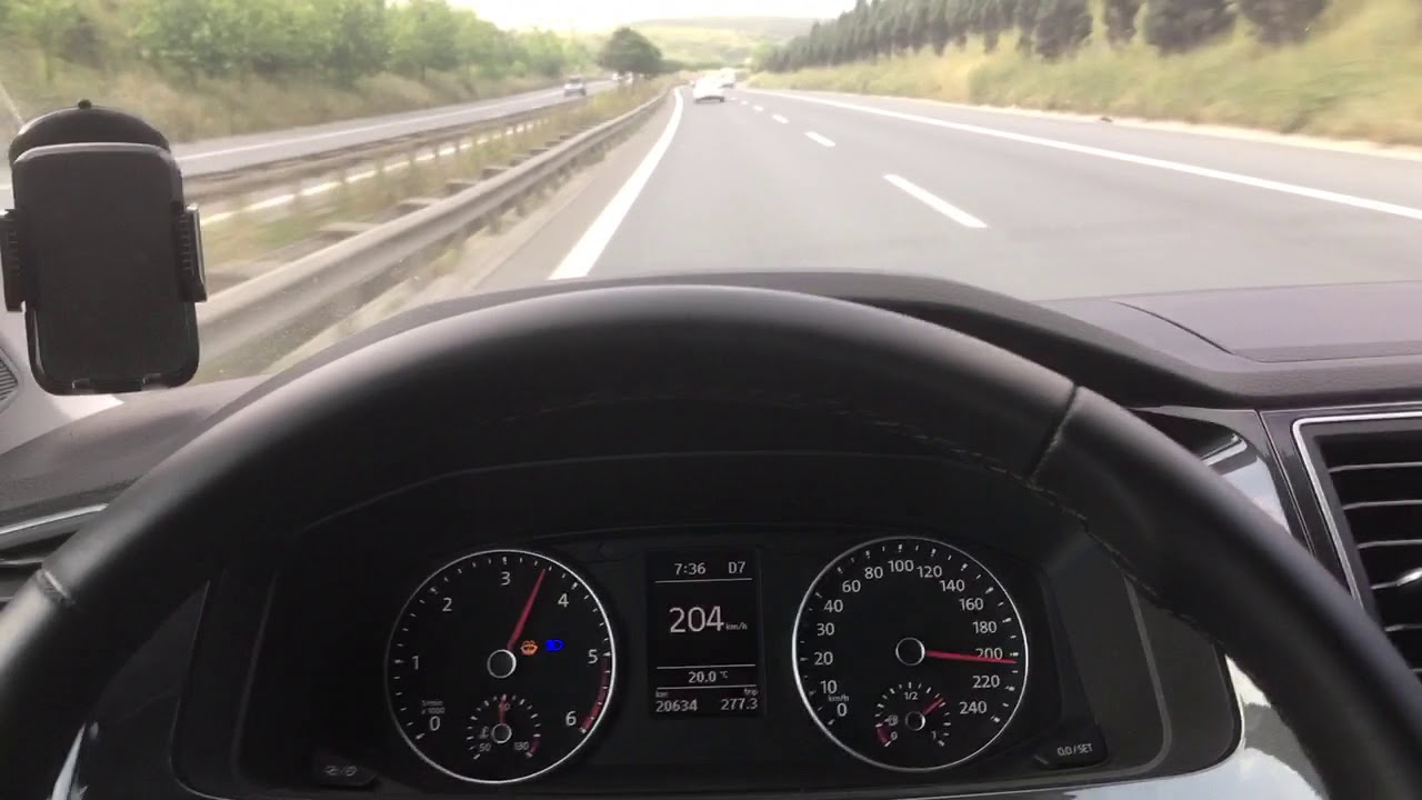 Vw caravelle hız denemesi