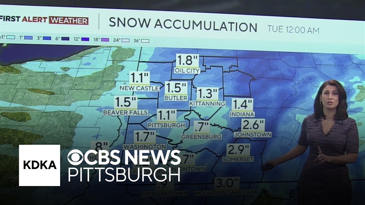 KDKA-TV Afternoon Forecast (3/16)