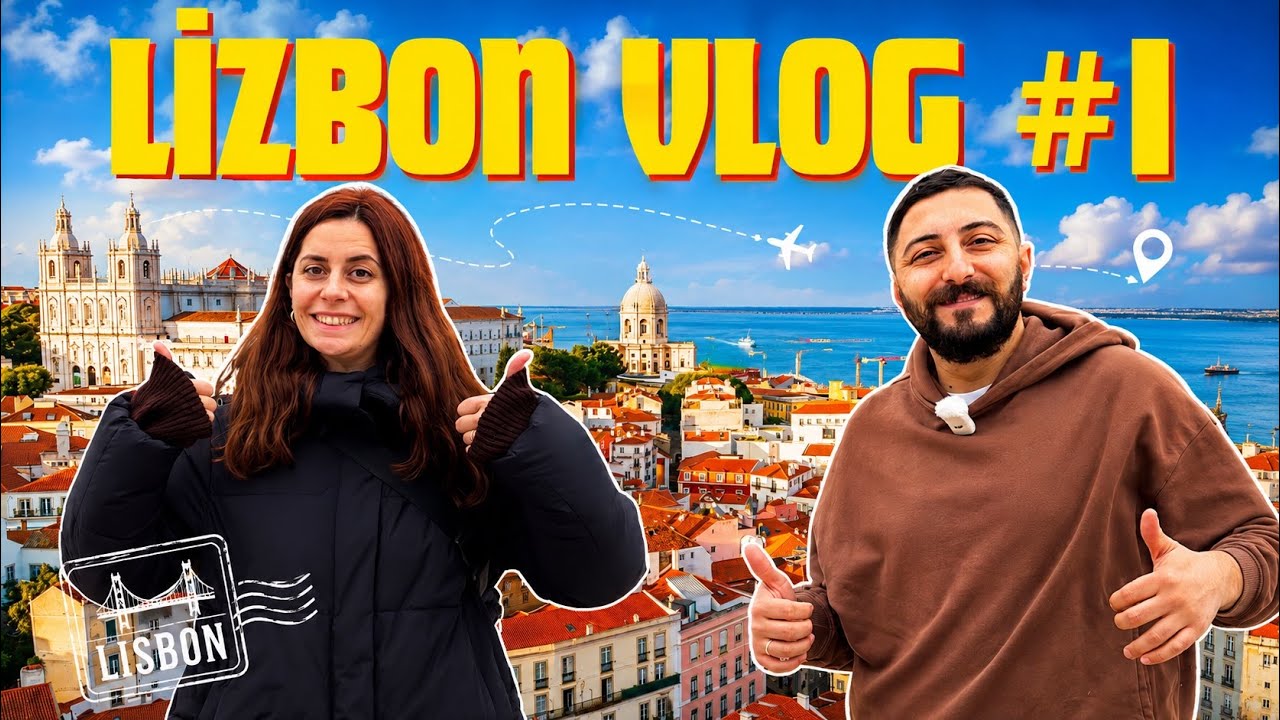 Kaşifler Şehri Lizbon'dayız! | Portekiz Vlog #1