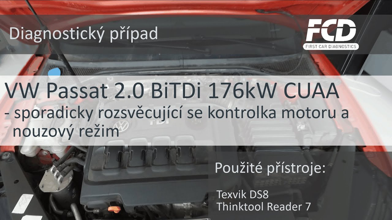 VW Passat 2.0 BiTDi CUAA 176kW - P164B - Oil Pressure Switch - Malfunction - ŠPATNÁ PRÁCE SERVISU?