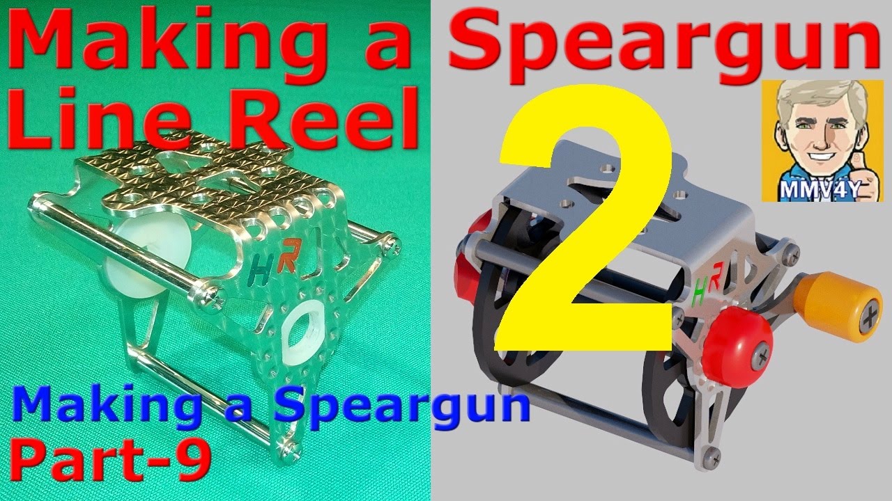 DIY Wooden Speargun - Part-9 / Making the LINE REEL - 2