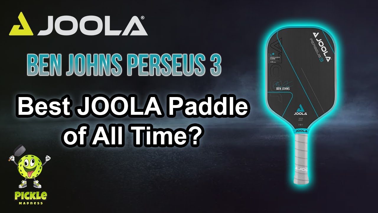 JOOLA Ben Johns Perseus 3 Pickleball Paddle Review