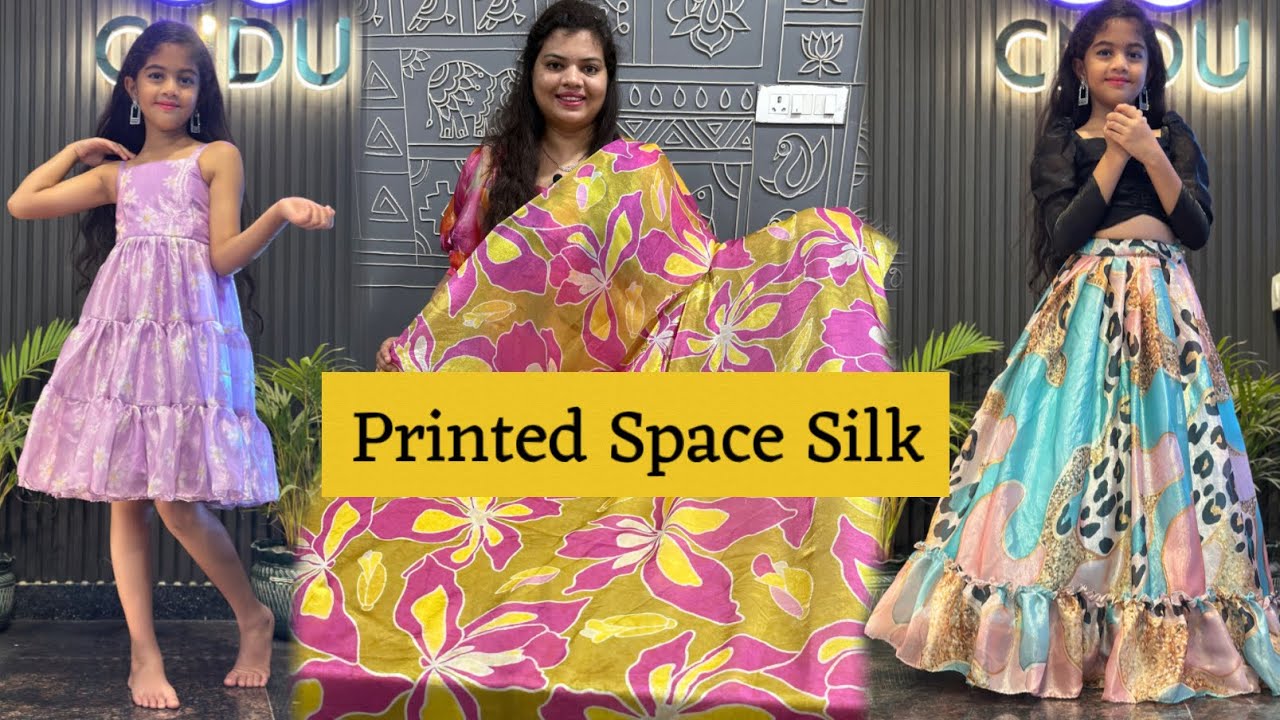 Cndu Signature Collection || Fendi Silk With Designer Digital Prints #unique #owndesign #fabric 