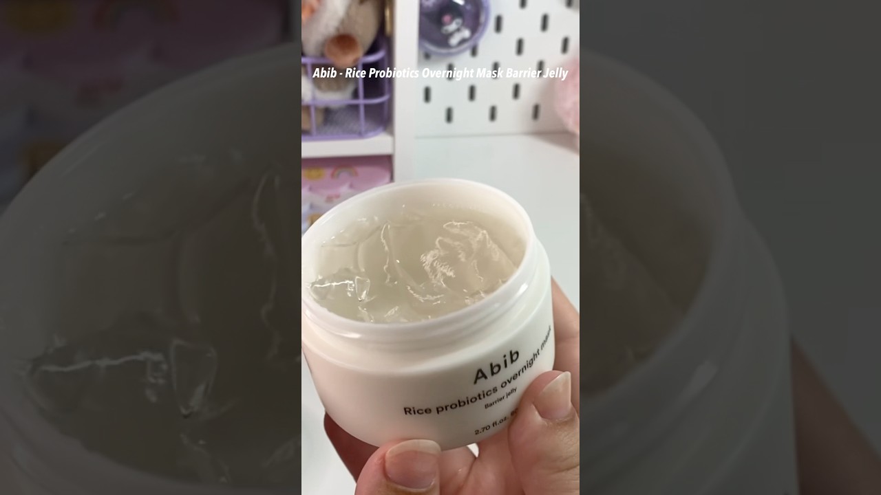 Abib - Rice Probiotics Overnight Mask Barrier Jelly 🌾#YesStyleInfluencers #YesStyleReview #abib