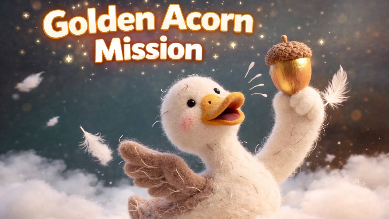 The Golden Acorn Mission 😂 | Captain Quack Funny Story