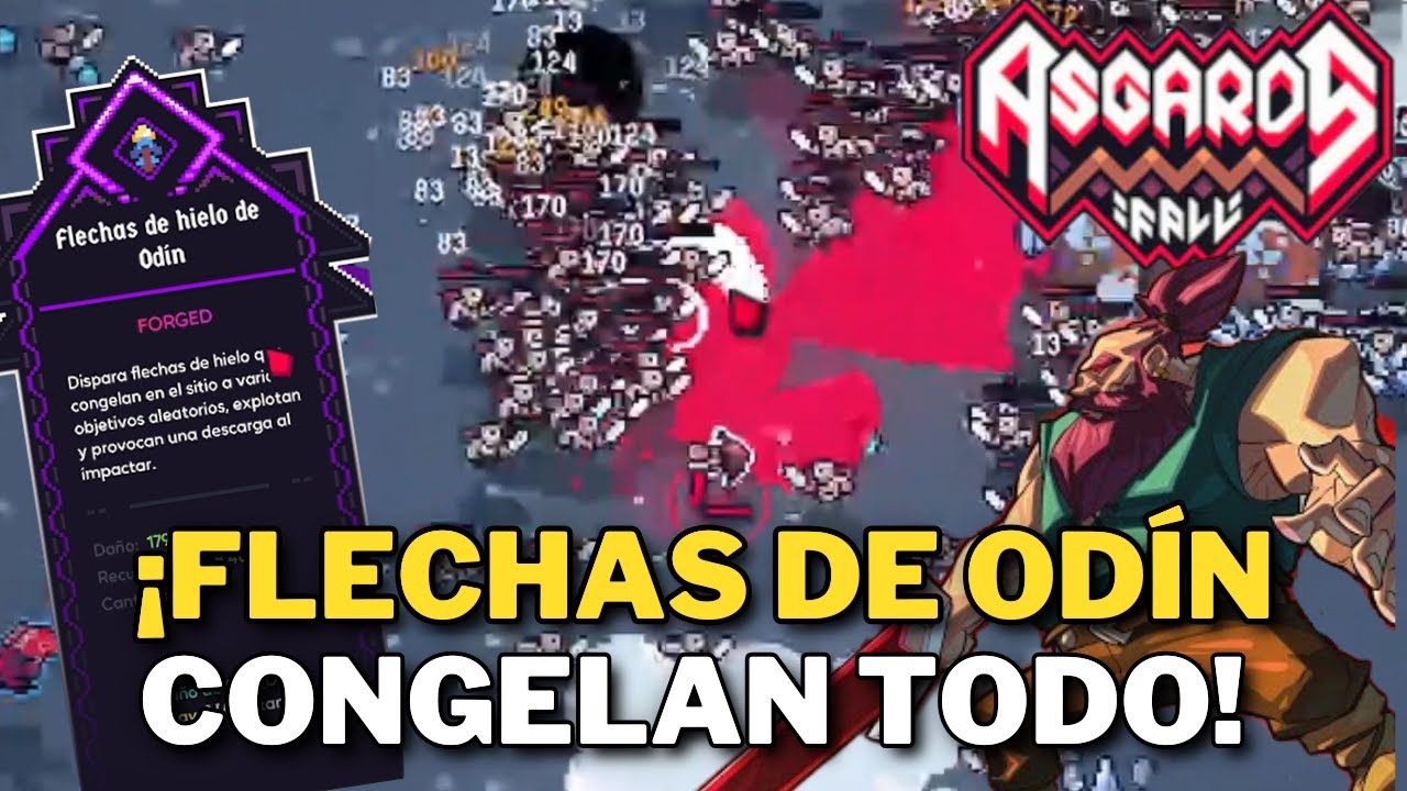 ¡PARALIZO TODO con las FLECHAS de HIELO de ODÍN! | Asgard’s Fall: Viking Survivors