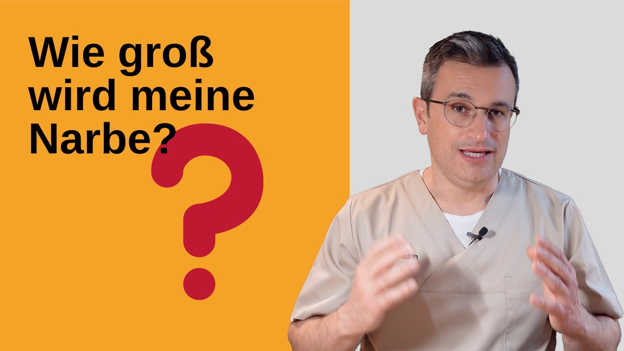 Narbe nach meiner Haut-OP. Wie lange wird der Schnitt? Dr. Kasten Hautmedizin in Mainz