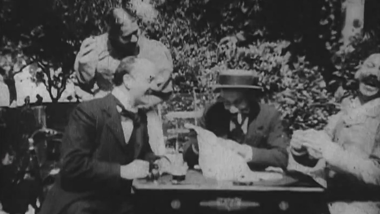 Une partie de cartes (1896) Georges Méliès
