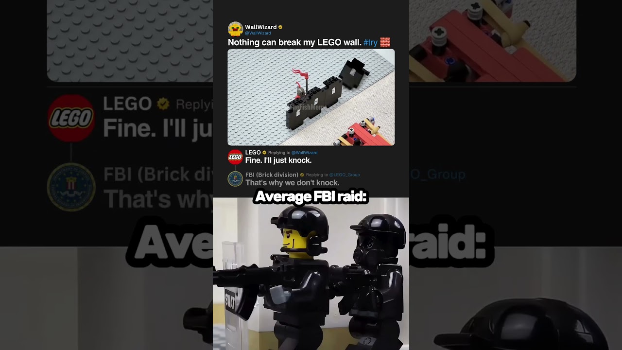 LEGO Never Knocks Twice 🧱🚪