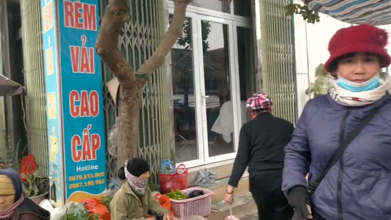 Chợ Dầu ngày Tết trên quê hương Phù Đê Tượng Lĩnh Kim Bảng Hà Nam