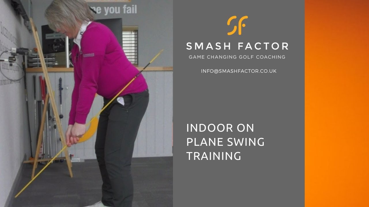 How to IMPROVE YOUR GOLF shots by getting your golf swing on plane
