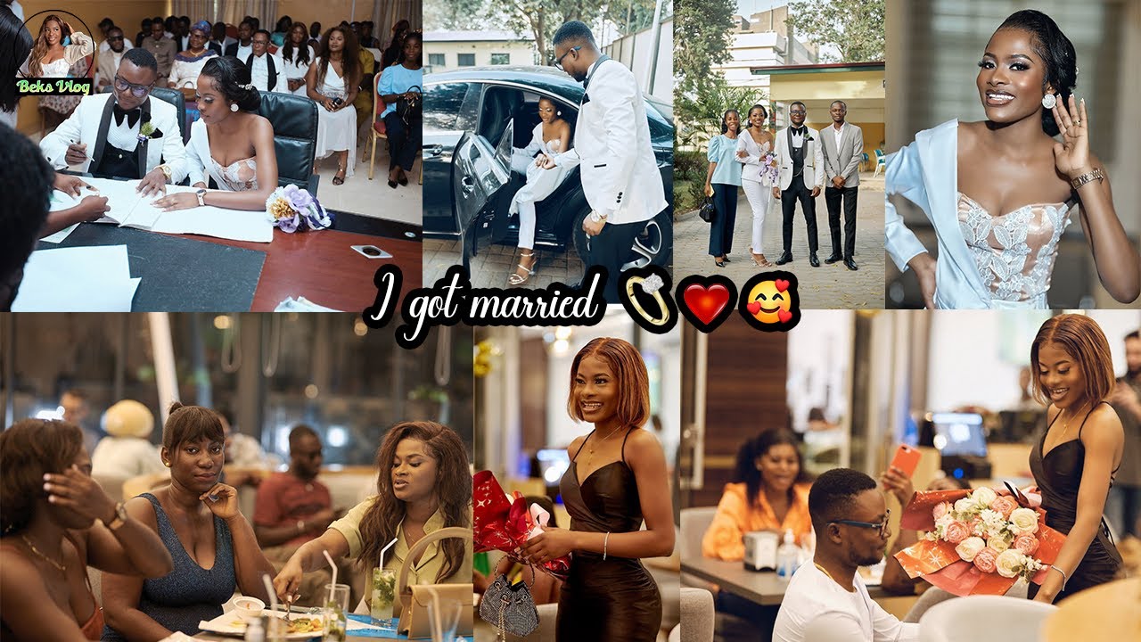 Civil/Court Wedding In Ghana 🇬🇭|| Honeymoon || Exploring Beauty in the homeland.