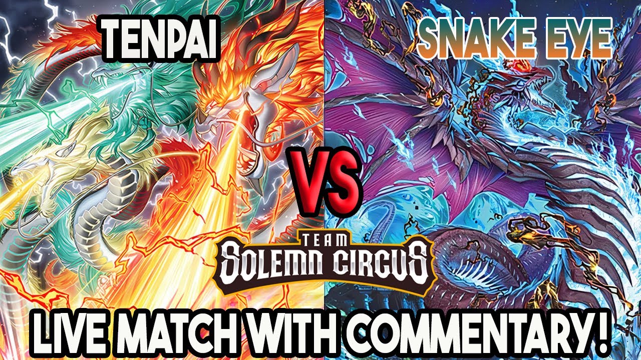 Tenpai Vs Snake-Eyes : Yu-Gi-Oh! Locals Feature Match | Live Duel