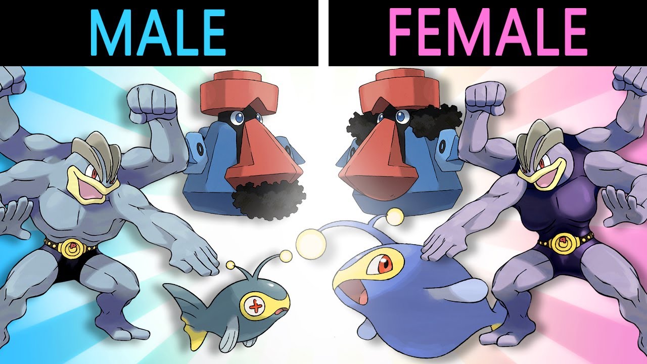 What if Pokemon Had More Gender Differences
