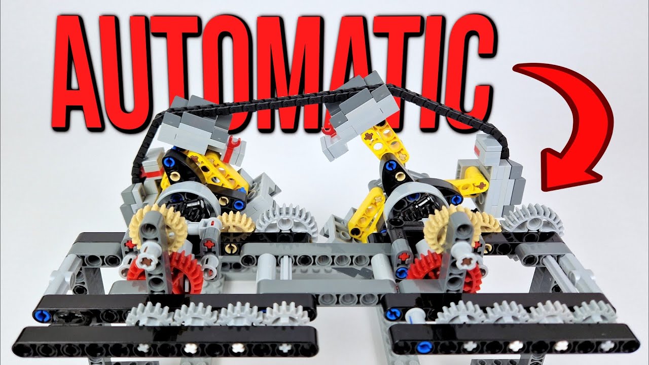 Zbudowanie lepszego CVT LEGO (bez poślizgu!)