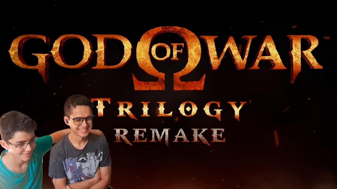 GOD OF WAR TRILOGY REMAKE - REACT @SantaMonicaStudio @Sony @PlayStationBR @PlayStation