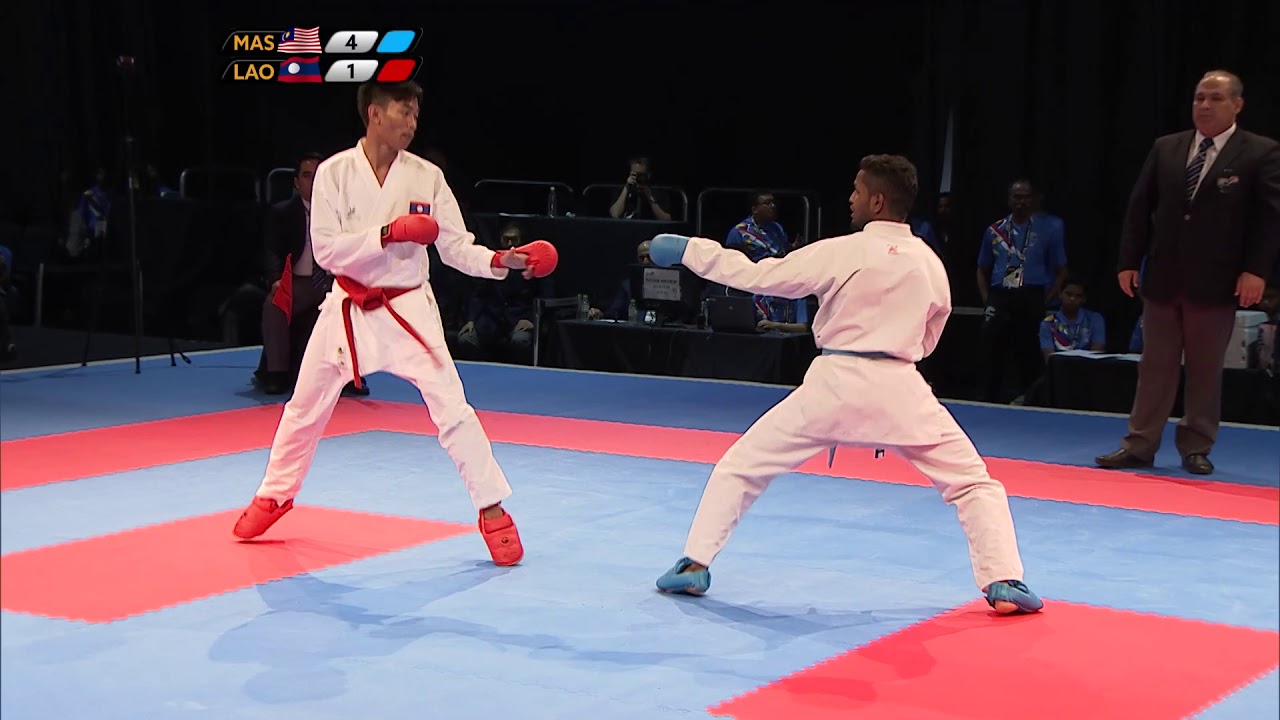 KL2017 29th SEA Games | Karate - Men's Kumite ↓55kg MEDAL BOUTS | 23/08/2017
