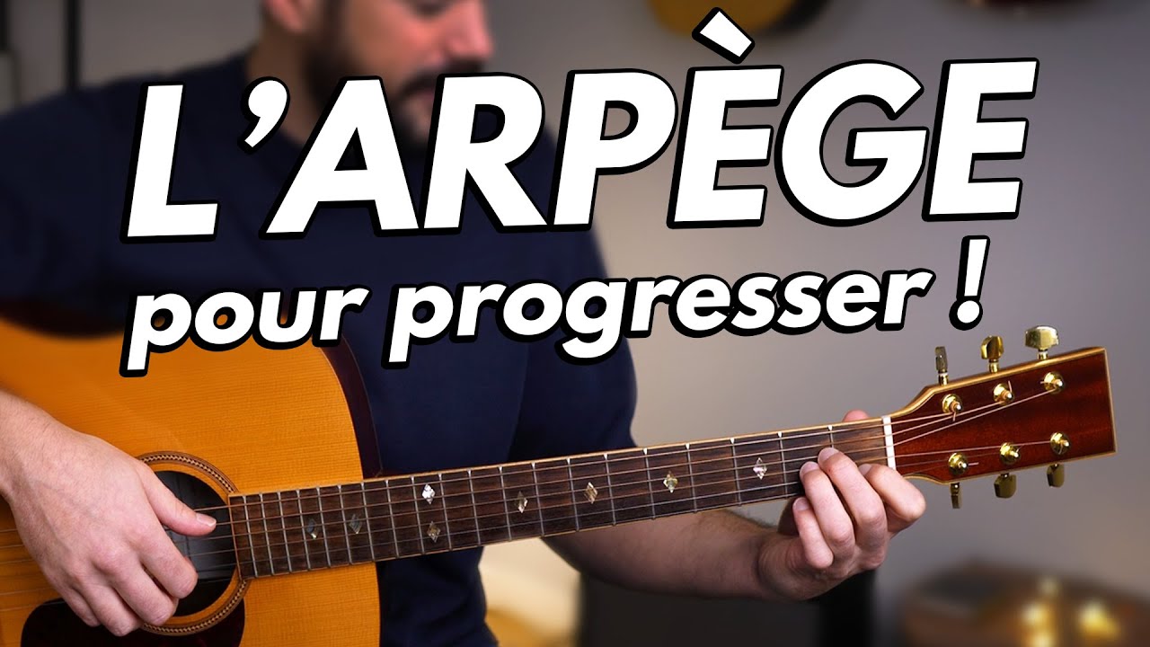 Un super ARPÈGE dans ENSEMBLE d'Aliocha Schneider (tuto guitare débutant)
