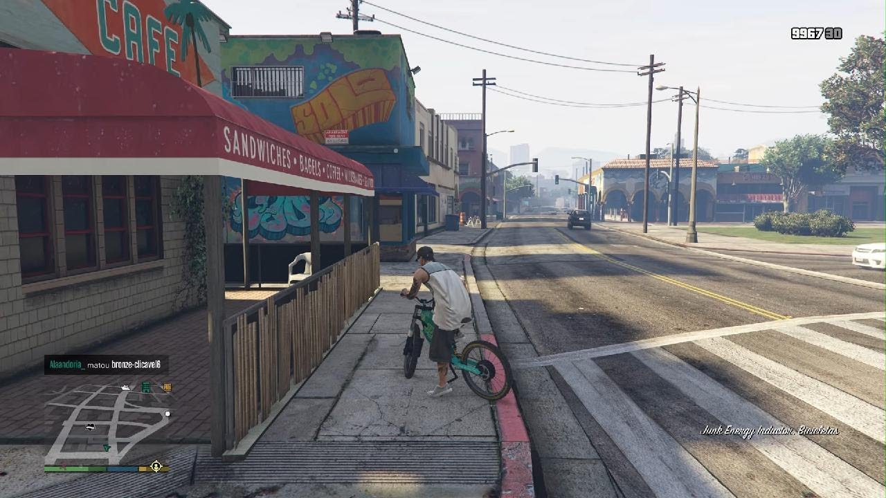 GTA V - ONLINE BRABO DO BIKE