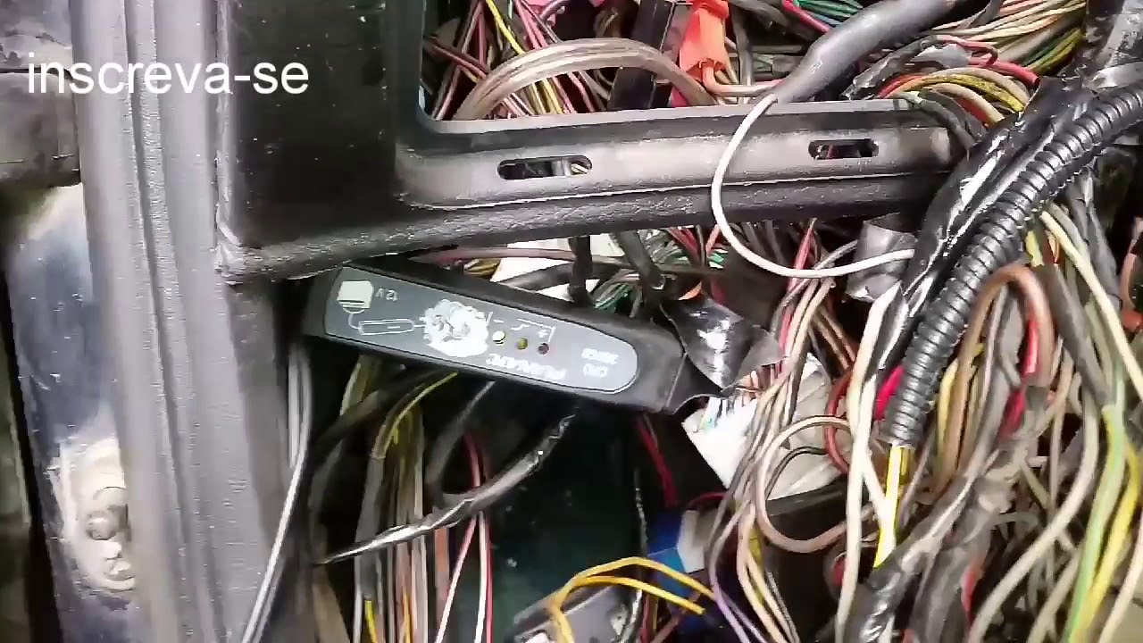 Fiat uno cortando corrente da bomba de combustível