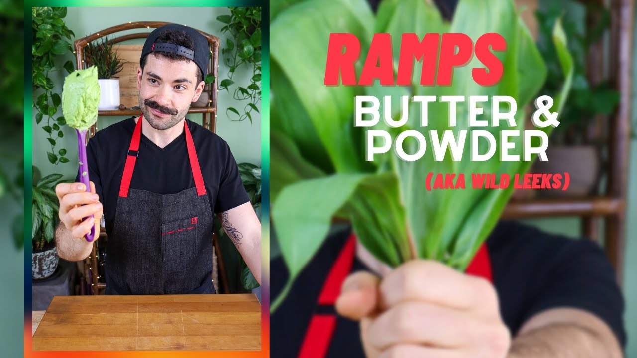 How to cook with ramps (aka wild leeks) without an oven or dehydrator