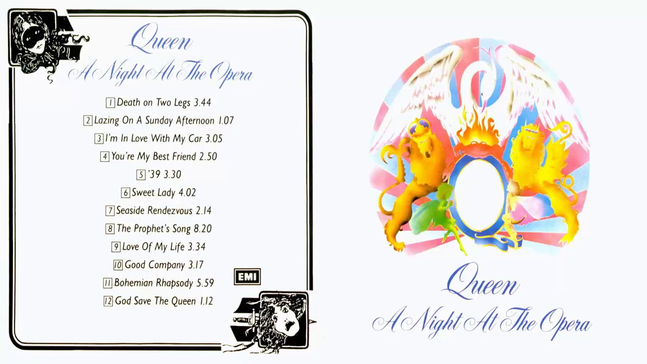 Queen - A Night At The Opera Full Album