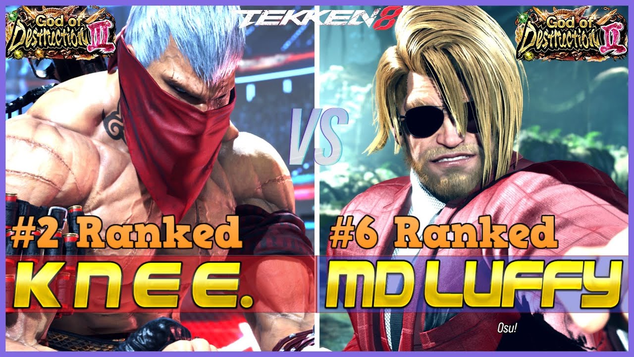 T8 ▰ KNEE (#2 Ranked Bryan) Vs M-D-LUFFY-19 (#6 Ranked Paul) ▰ Tekken 8 High Level Gameplay
