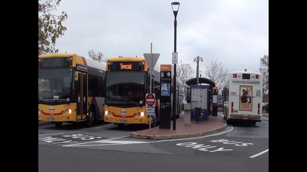 O-Bahn Extension to Golden Grove & CBD Afternoon Rush Period May 2019 Greater Adelaide Video