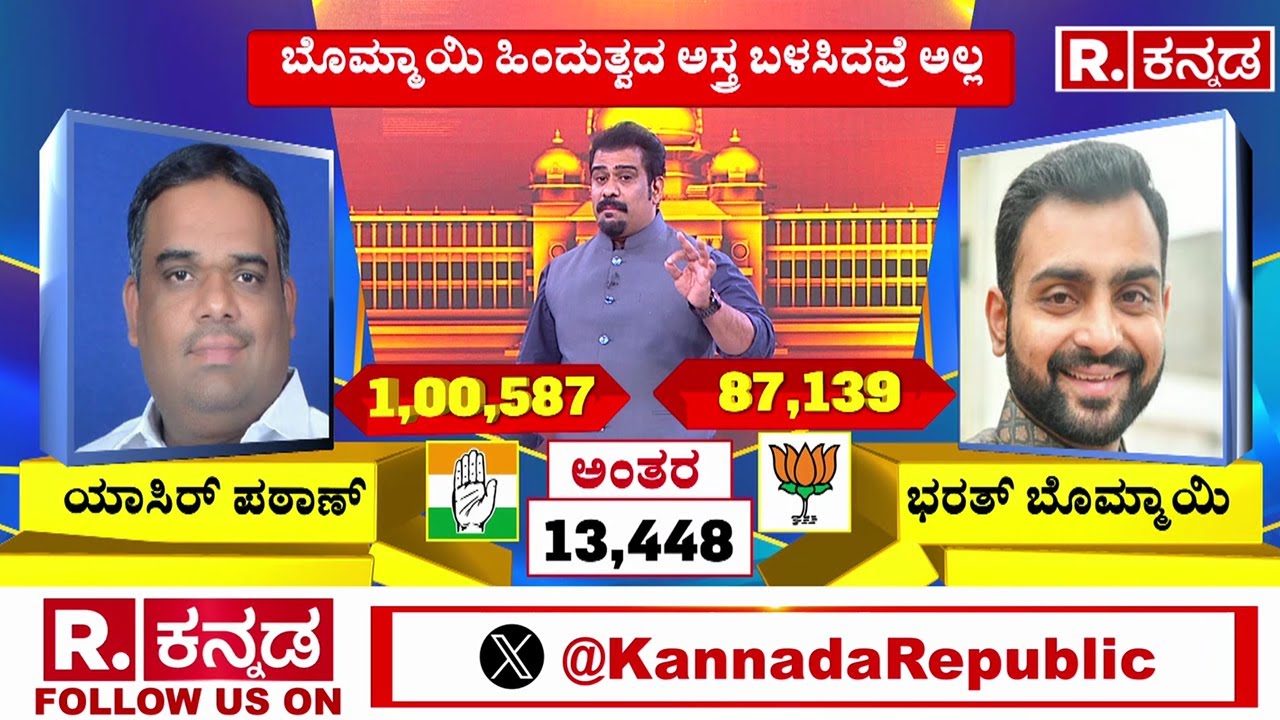 KARNATAKA BY-ELECTION Result 2024:ಶಿಗ್ಗಾಂವಿ ಗೆದ್ದ ಪೈಲ್ವಾನ ಬೊಮ್ಮಾಯಿ ಪುತ್ರನ ಸೋಲು