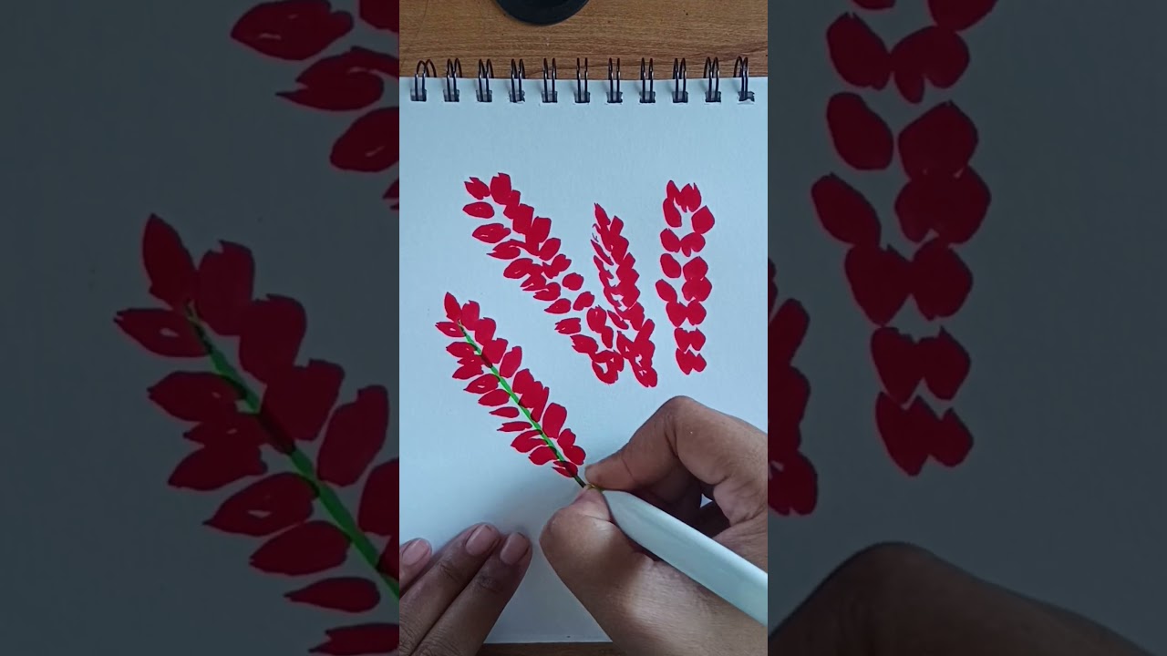 Diy draw easy tulip flower