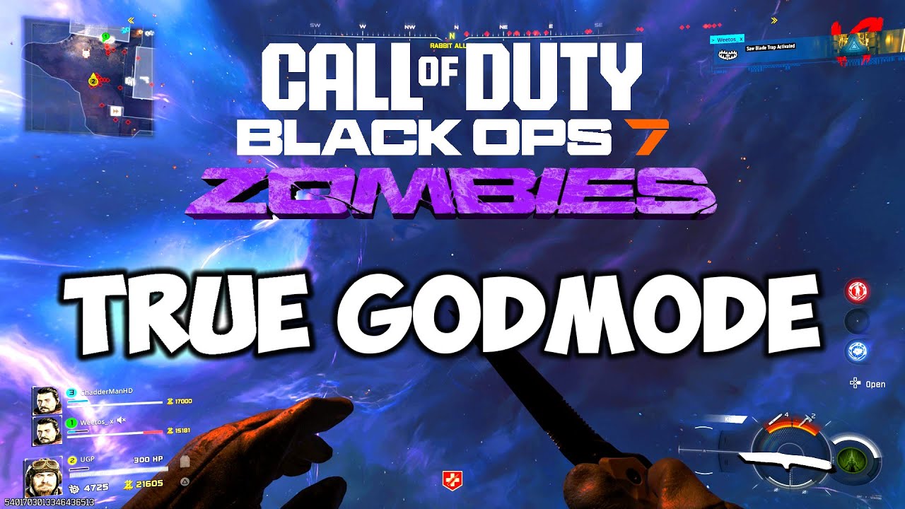 BO7 Зомби РЕЖИМ ИСТИННОГО БОГА (Black Ops 7 Зомби Режим Бога)