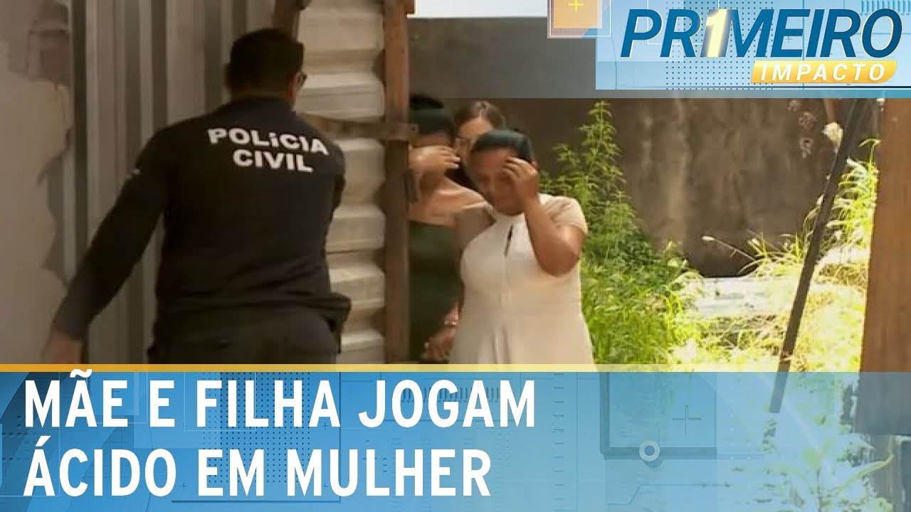 Grávida é presa após jogar ácido em ex-esposa do atual companheiro | Primeiro Impacto (20/11/24)
